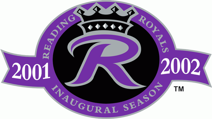 reading royals 2002 anniversary logo iron on heat transfer